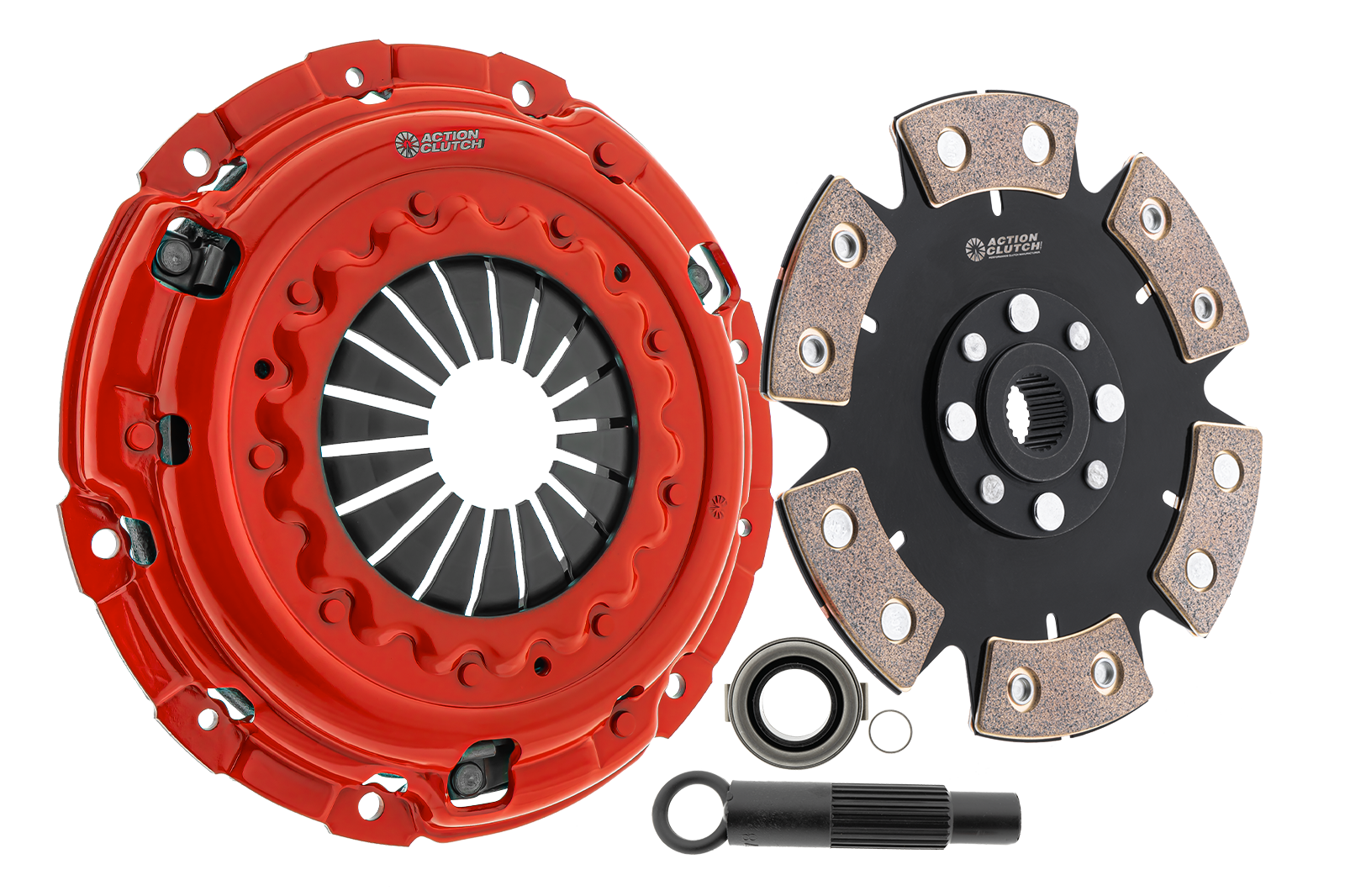 Stage 4 Clutch Kit (1MD) for Mitsubishi Lancer OZ-Rally 2002-2003 2.0L SOHC (4G94) Non-Turbo Includes Concentric Slave Bearing FWD