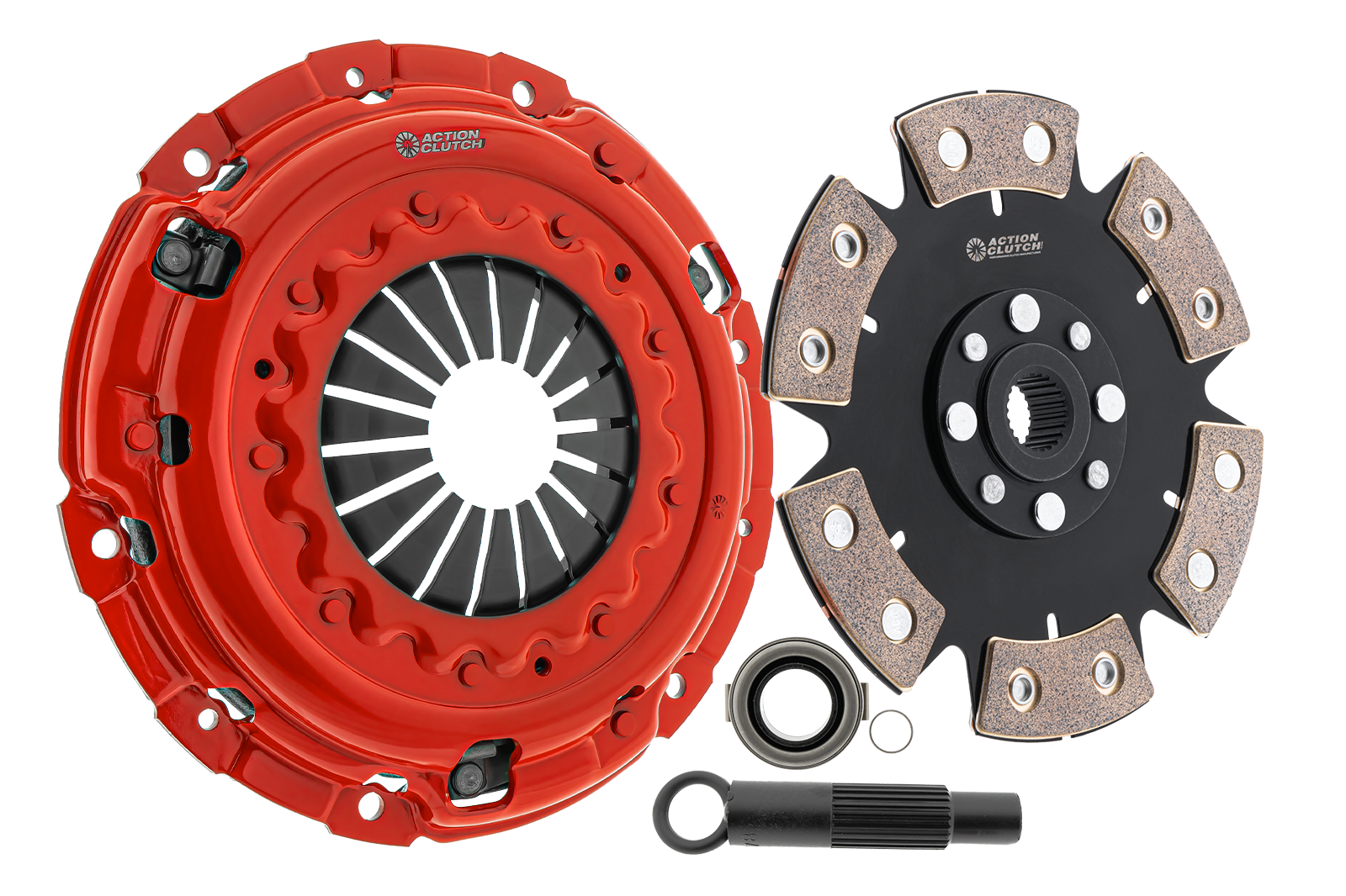 Stage 6 Clutch Kit (2MD) for Nissan 350Z 2007-2008 3.5L (VQ35HR) Without Heavy Duty Concentric Slave Cylinder