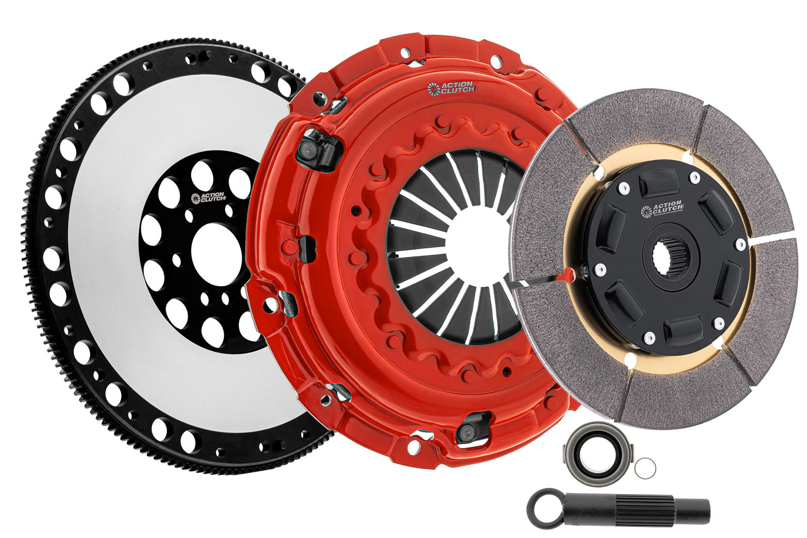 Ironman Sprung (Street) Clutch Kit for BMW 330Xi 2001-2003 3.0L DOHC (M54) 5 Speed Only RWD Includes Lightened Flywheel