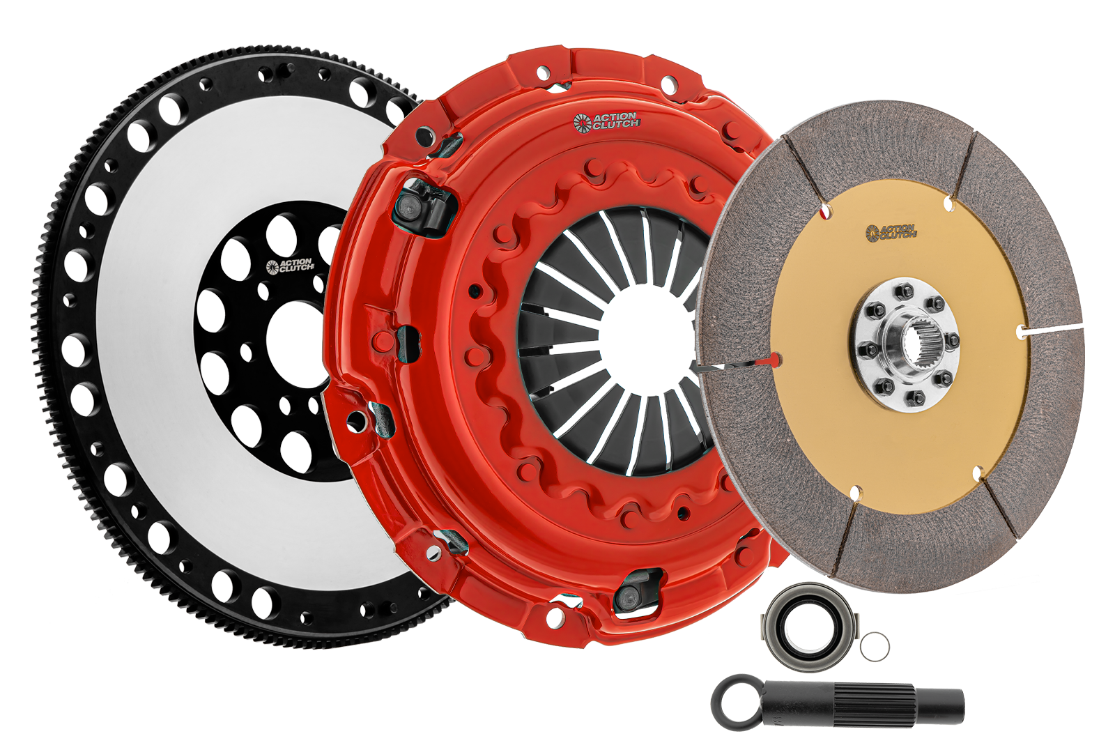 Ironman Unsprung Clutch Kit for Subaru Legacy GT Spec B 2005-2006 2.5L DOHC (EJ255) Turbo AWD Includes Lightened Flywheel